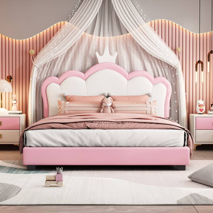 Collection de meubles de chambre rose style princesse pour filles pour la vente par 39F Inc.