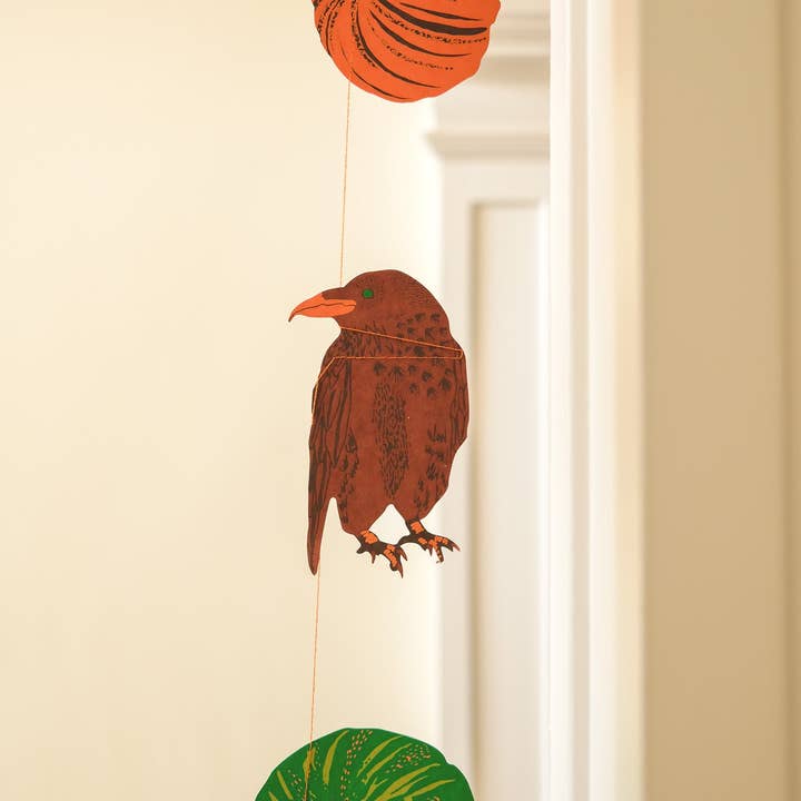 East End Press – wholesale Bunting/garland – Pumpkin Sewn Garland6