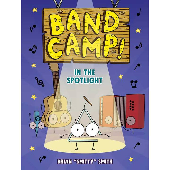 Simon & Schuster - Wholesale Book - Kids - Band Camp! 3: In the Spotlight (Band Camp! #3)(A Little Bee Graphic Novel Series for Kids) by Brian "Smitty" Smith