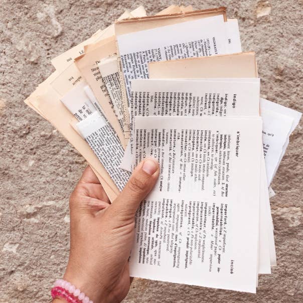 Chapteries - Wholesale DIY Craft Kit - Book pages kit5