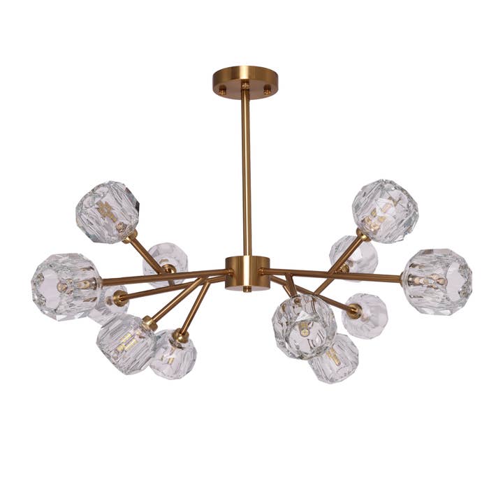 Hængelampe Rosy Kobber Guld | 12 - 90x45cm for engroshandel hos Luxury Living