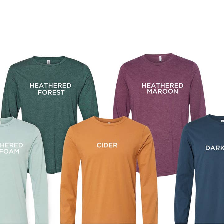 Reclaimed Maine Co. - Wholesale Screen Printed T-Shirt - Women's - MAINE Long Sleeve T-Shirt | Maine Apparel4