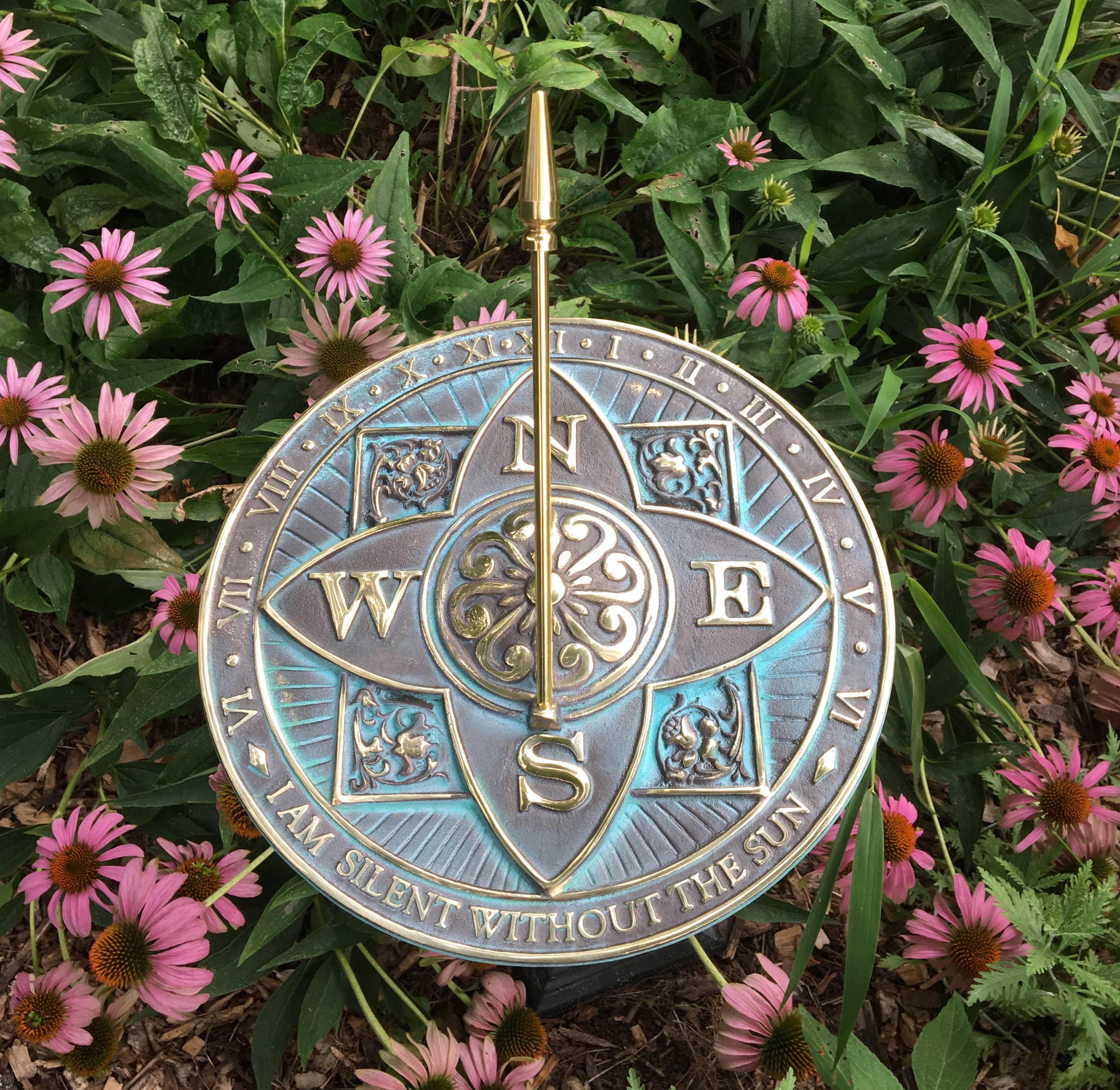 Solid Brass Colonial Sundial (1820)