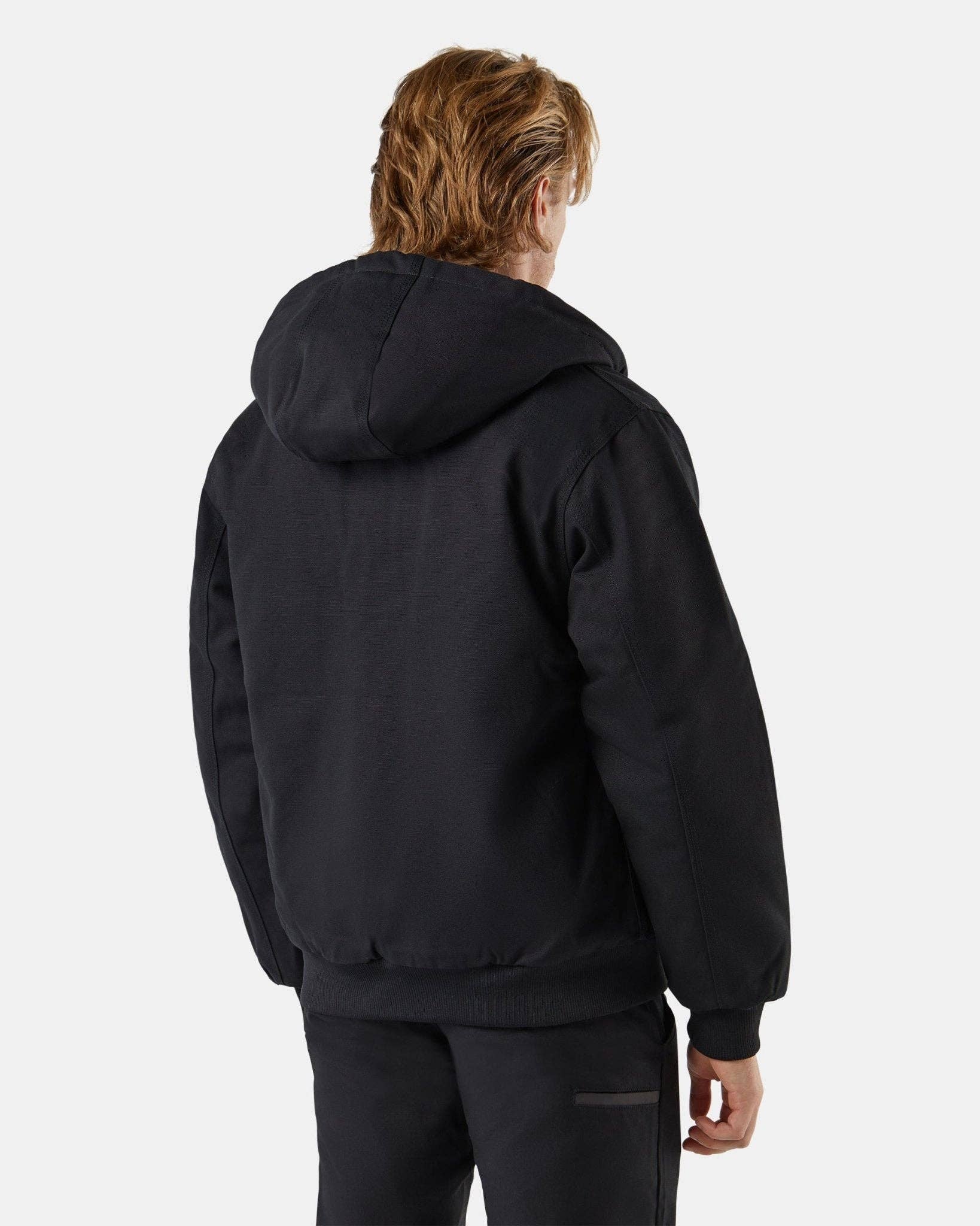 BAD WORKWEAR - Wholesale Jacket - Men's - BAD MICHIGAN™ HEAVY-DUTY COTTON CANVAS HOODED JACKET2