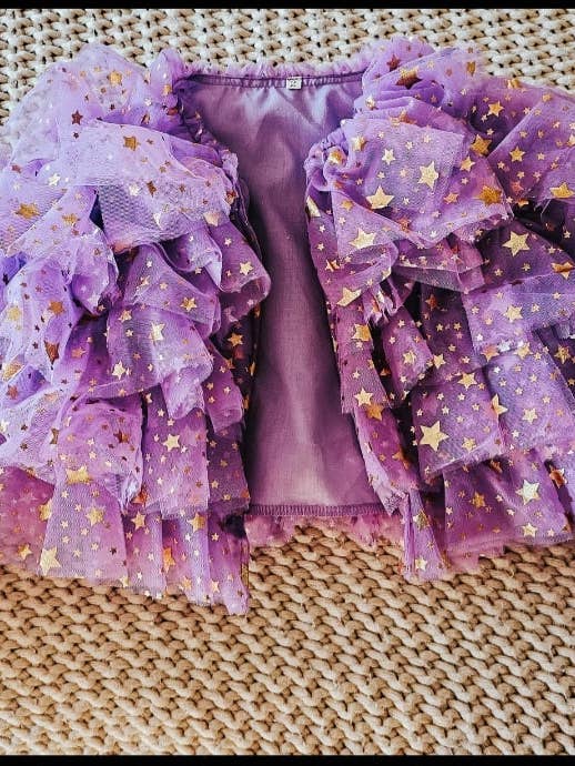 Fancy Shmancy Baby - Wholesale Jacket - Kids - Purple ruffle jacket