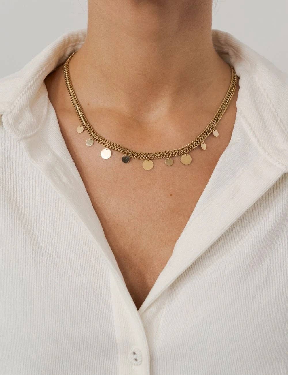 Maison Numero 12 - Vendita all'ingrosso Collane a catena e maglie - Collana PESHA1