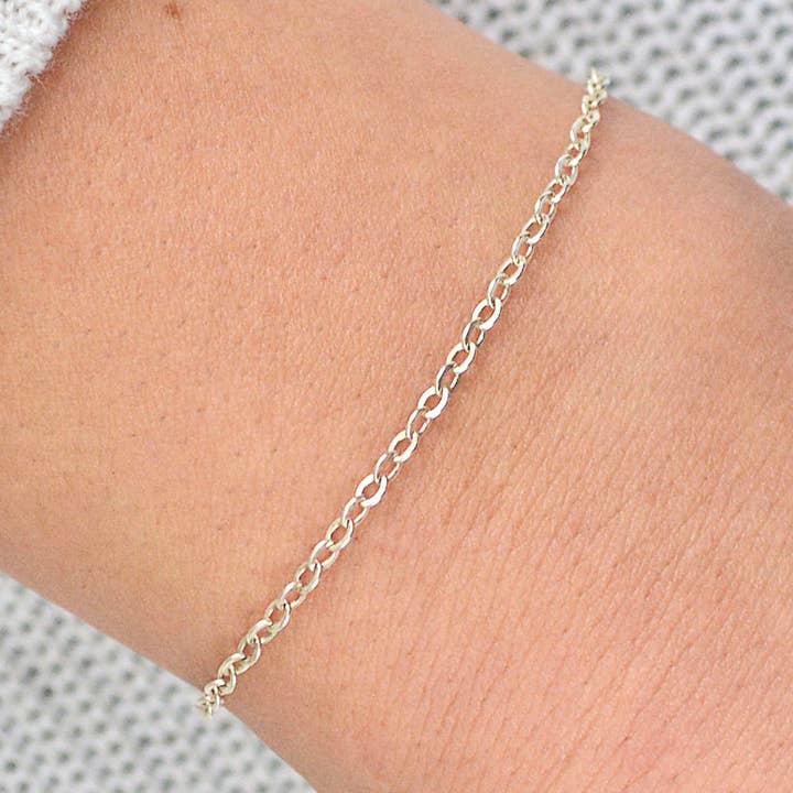 Sterling Silver Chain Bracelet for wholesale by Iana Dixon Jewelry