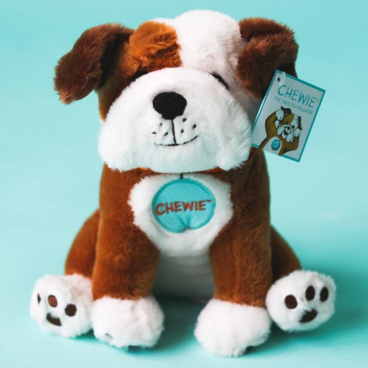 Chewie® the English Bulldog Plush for wholesale by UnitedHealthcare Children's Foundation