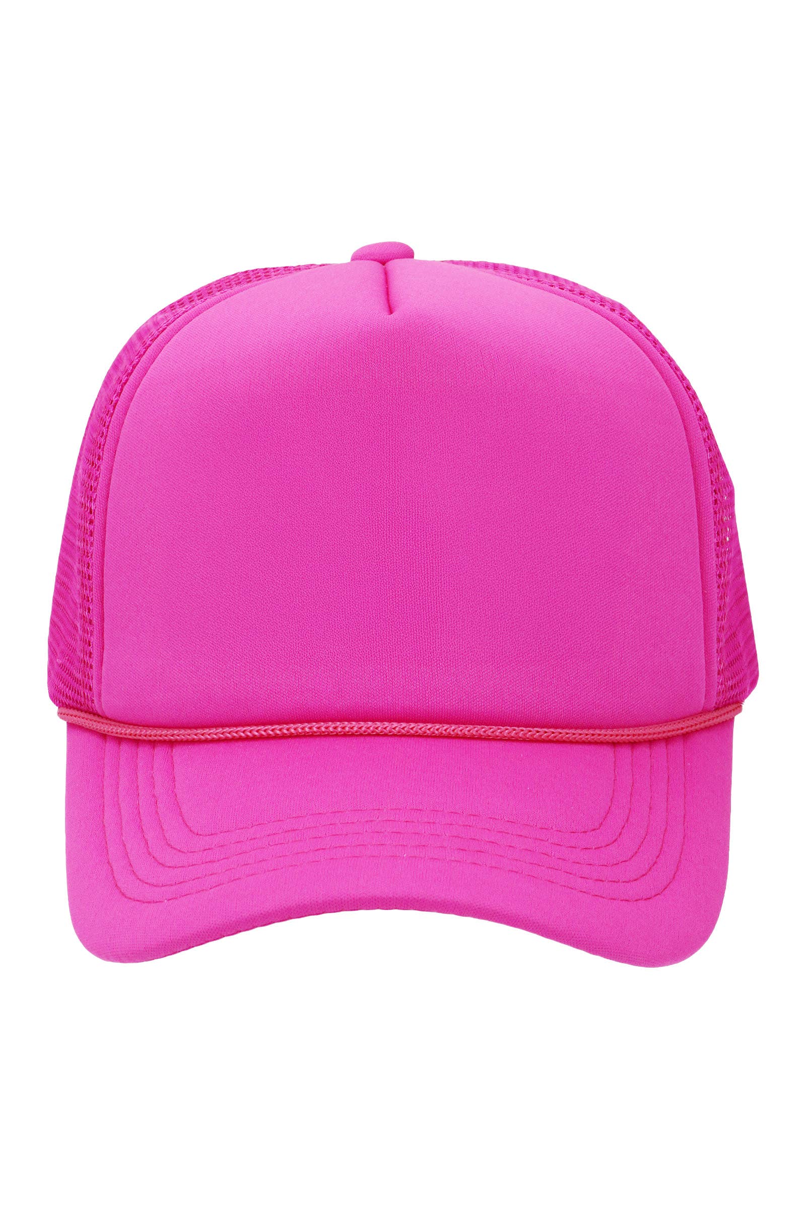 Cap Zone - Wholesale Trucker Hat - Unisex - Solid Five Panel Foam Trucker Hat26