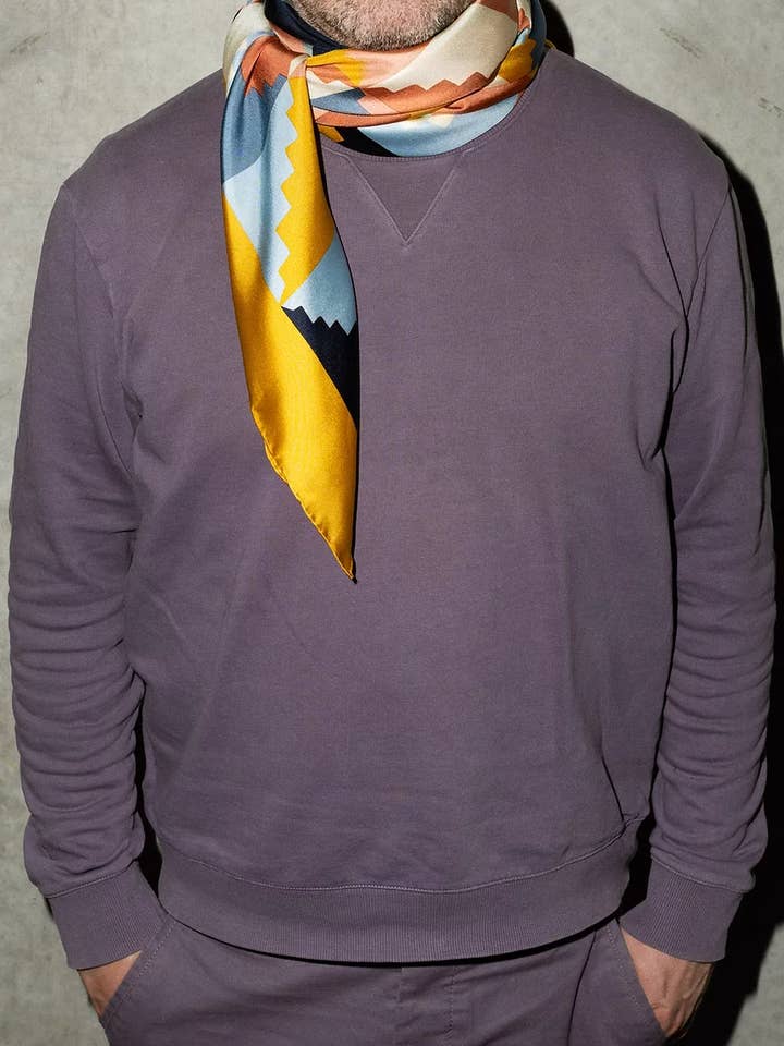 Seta square | Saff per la vendita all'ingrosso da parte di leFoulard