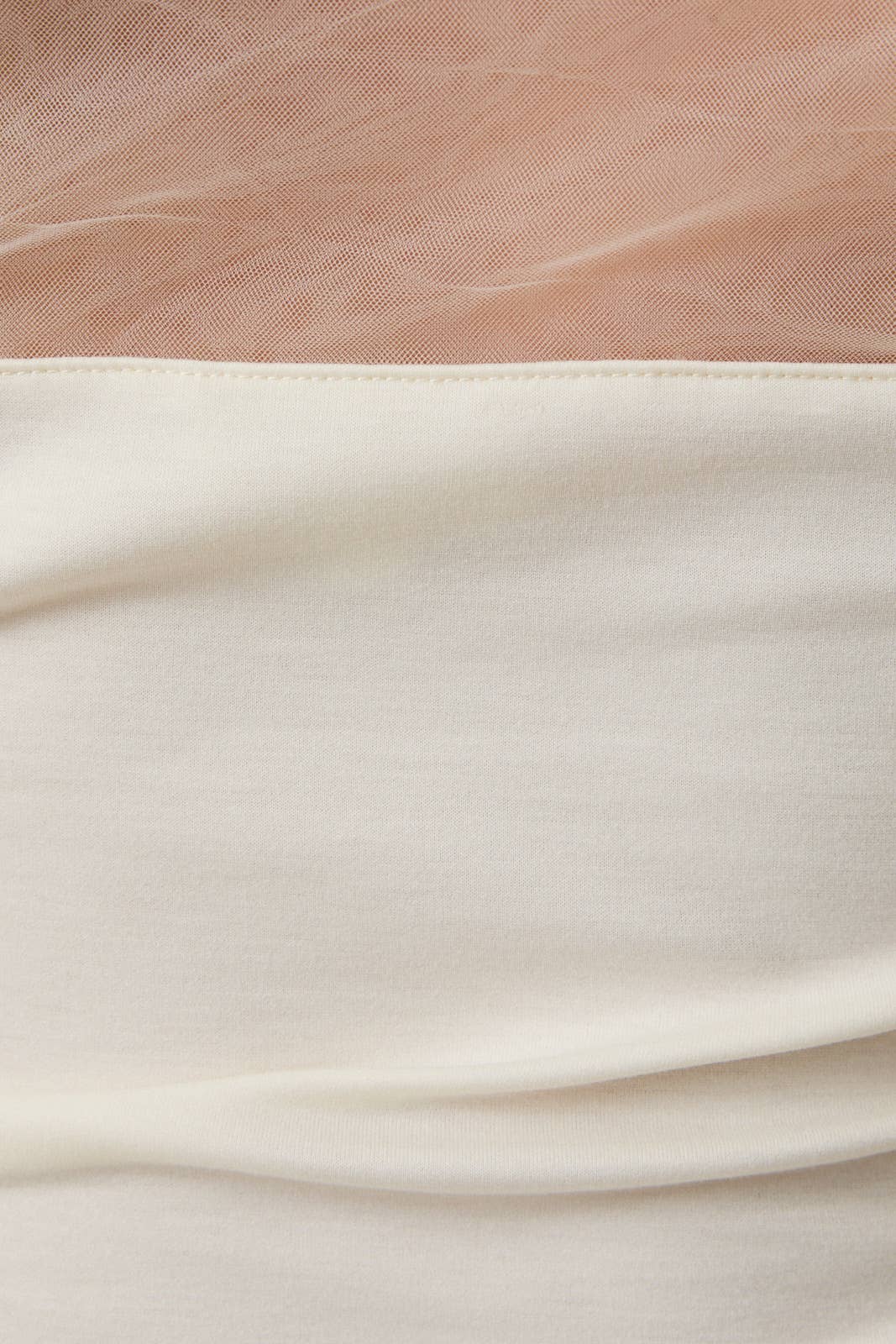 Sunday Edition - Wholesale Blouse - Women's - MESH & PONTI MIX DRAPE TOP13