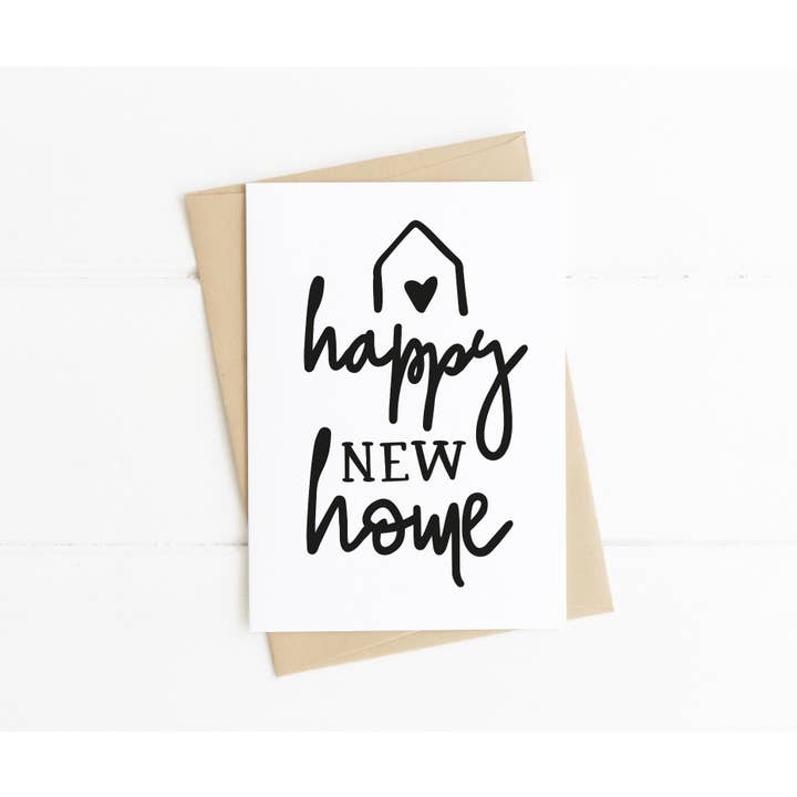 Sarah Burns Prints – postal de felicitações por atacado – Cartão de parabéns para casa nova feliz
