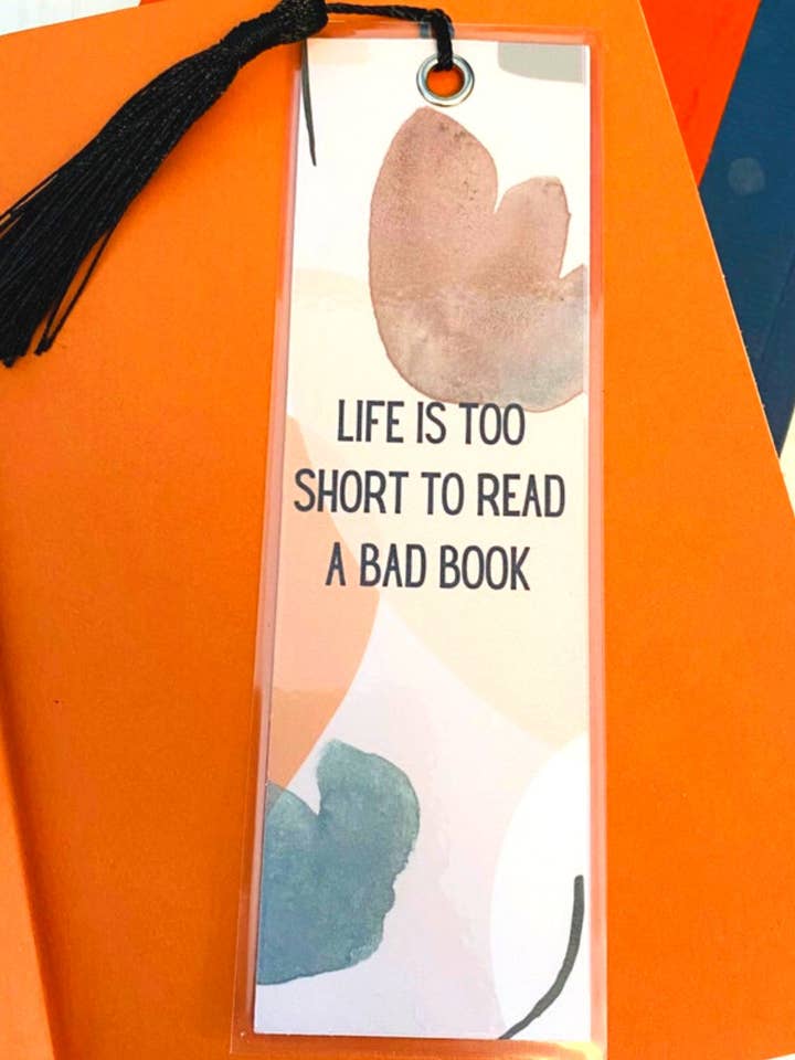 Bladwijzer met kwastje, abstracte bladwijzer, leescitaat voor wholesale door Jewels For Hope