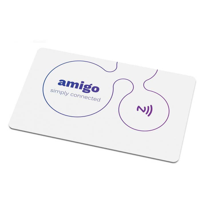 Business Card White for wholesale by Amigo Connected