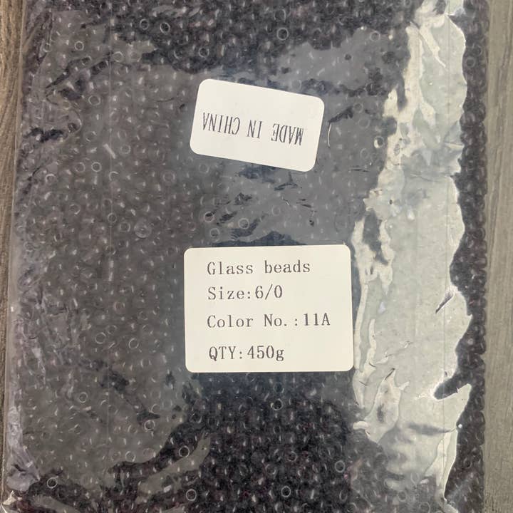 MaddieMayShop - Wholesale Beads - 6/0 Seed Beads, Seed Beads Bulk, Glass Beads 450 Grams10