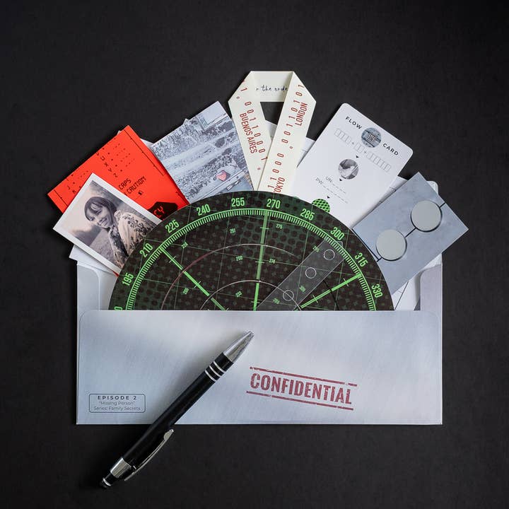 Escape Mail - Wholesale Board Game - Family Secrets Series: Episode 2 - Missing Person0