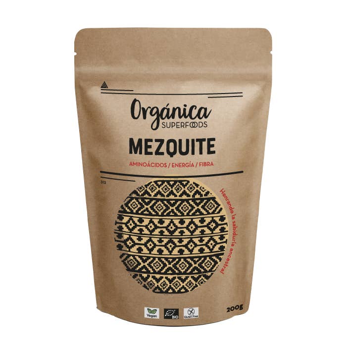 Orgánica Superfoods SL - Wholesale Protein/Superfood Powder - Organic mesquite powder - 200g