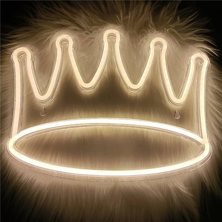 Crown-Shaped LED Neon Atmosphere Light for wholesale by Mirazshoes WholeSale