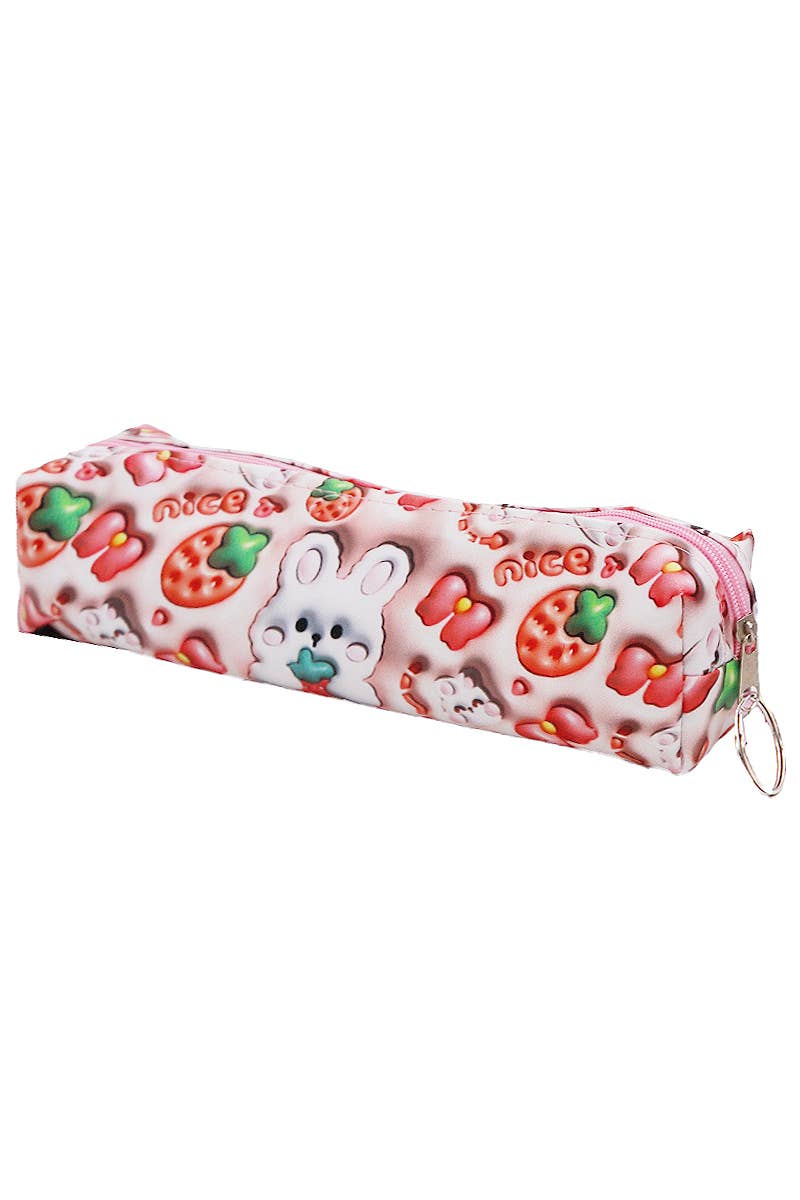 Cap Zone – wholesale Make-up/cosmetic bag – Fruity Animal Friends Makeup Pencil Case7