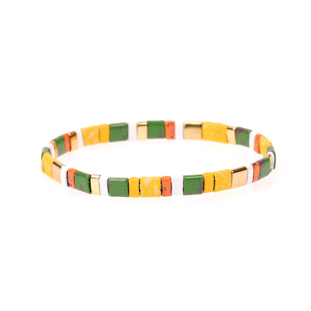 Mio Queena – Engroshandel Perlearmbånd – 5 mm TILA perle armbånd med elastik - BJ54