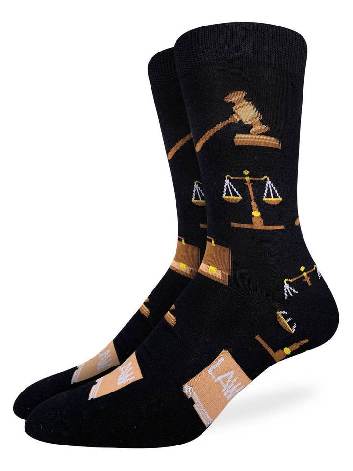 Men's Law Socks for wholesale by Rue Saint-Patrick