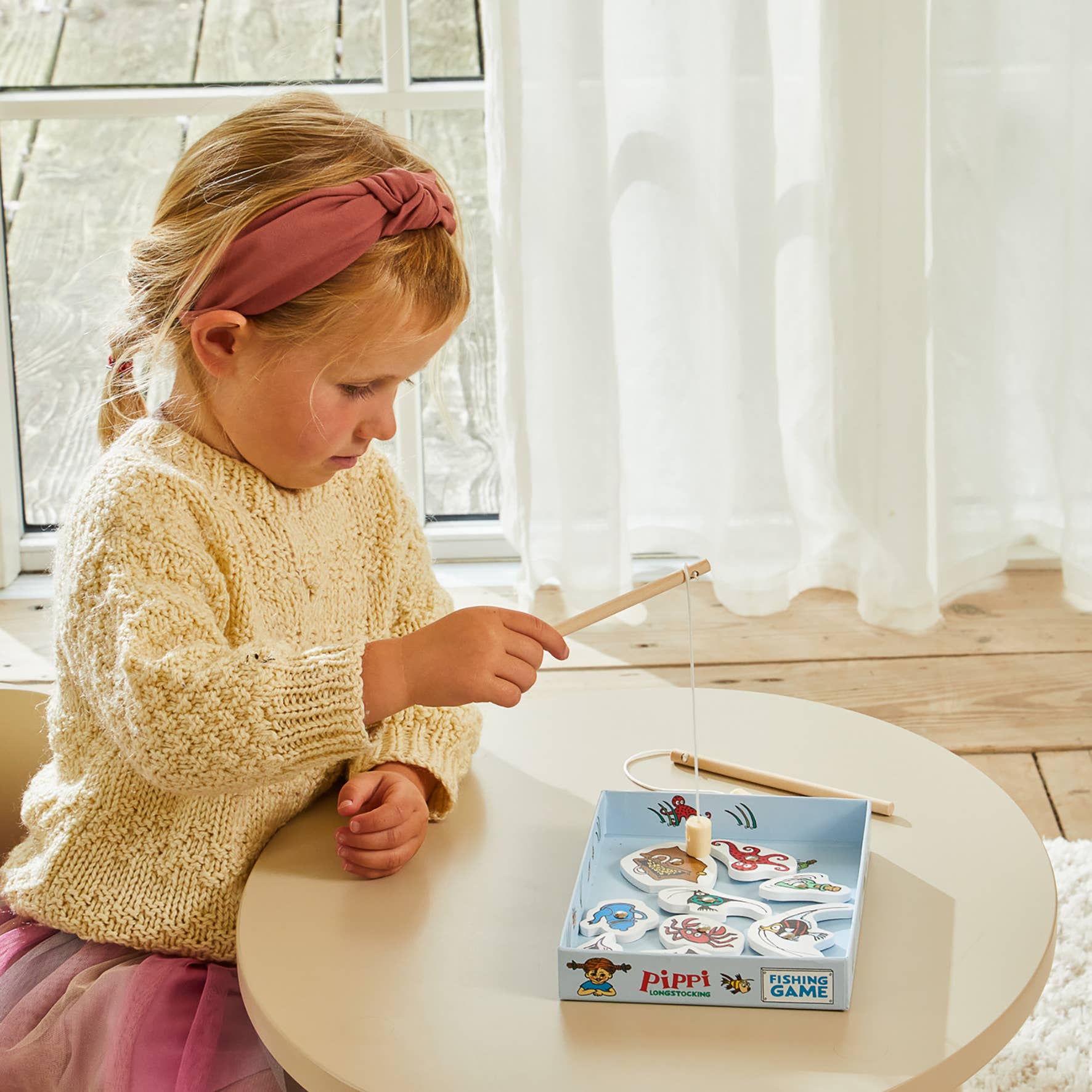 Barbo Toys - Venta al por mayor Conjunto de juguetes - Niños - Pippi Longstocking - Juego de pesca magnético4