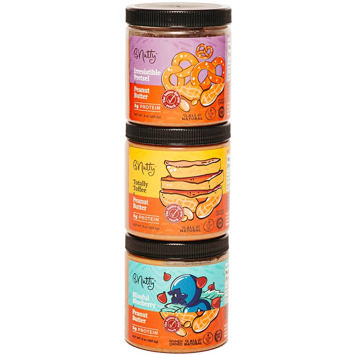 BNutty Peanut Butter - Wholesale Nut butter - Classic Gift Tower