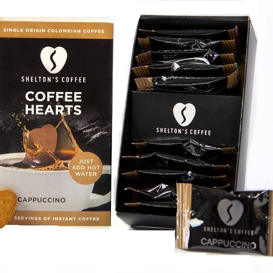Shelton's Coffee – wholesale Instant coffee/espresso – Shelton's Instant Coffee Hearts Cappuccino Flavour3