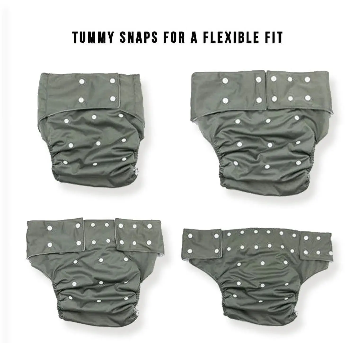 KaWaii Baby Diapers - Wholesale Diaper (Cloth) - Baby - KaWaii Adult Waterproof Pocket Cloth Diaper Shell 6-Pack10