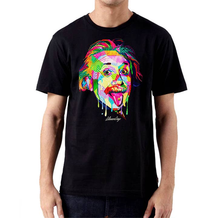 StonerDays Apparel - Wholesale Screen Printed T-Shirt - Men's - Men's Pop Art Einstein Tee
