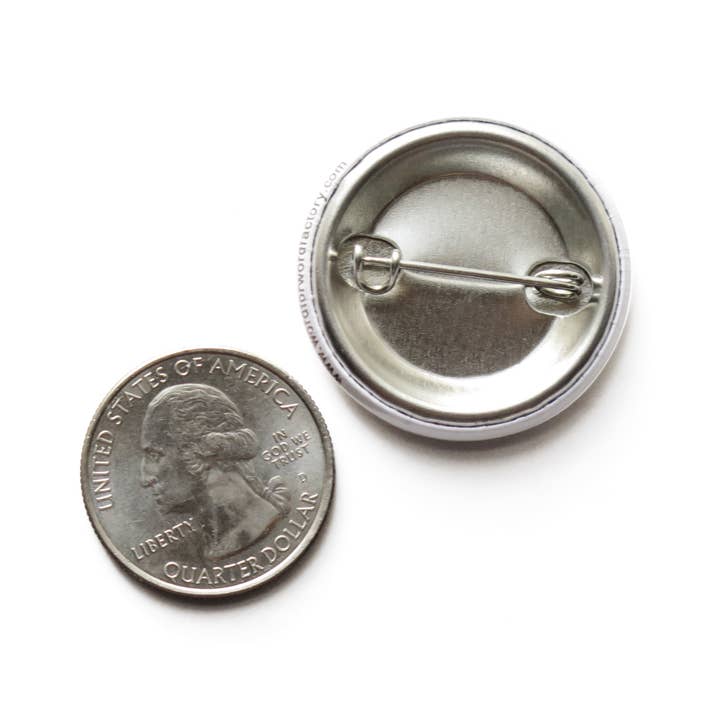 Word For Word Factory - Wholesale Lapel Pin/Button - ART WORLD DROPOUT Pin 125" Button l Museum Shop Art Gift