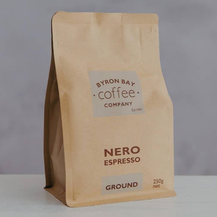 The Byron Co-op - Wholesale Ground Coffee - Nero Espresso Ground