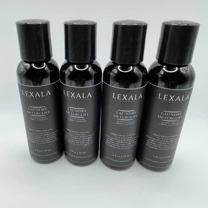 Luxury Liquid Laundry Detergent Sample for wholesale by Lexala Fragrance Co.