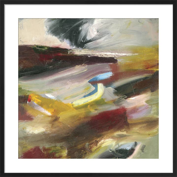 Windstorm Framed Art Print by Lesley Birch for wholesale by The Art Guys