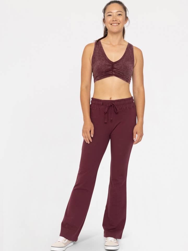 Mono B - Vendita all'ingrosso Reggiseno sportivo - Donna - Reggiseno a schiena scoperta in misto cotone con lavaggio minerale3