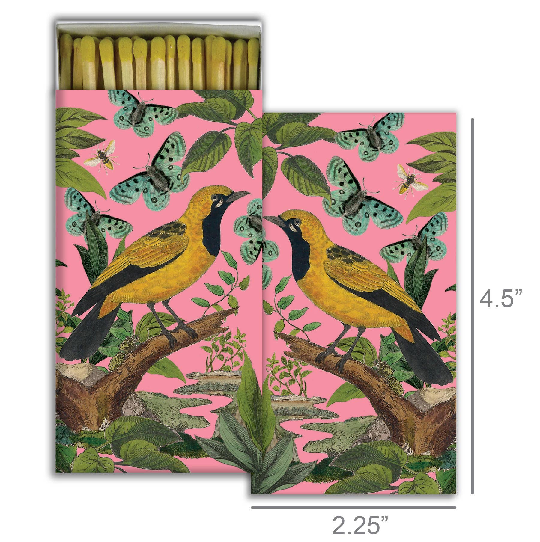 HomArt - Wholesale Matches - Match - Yellow Bird1