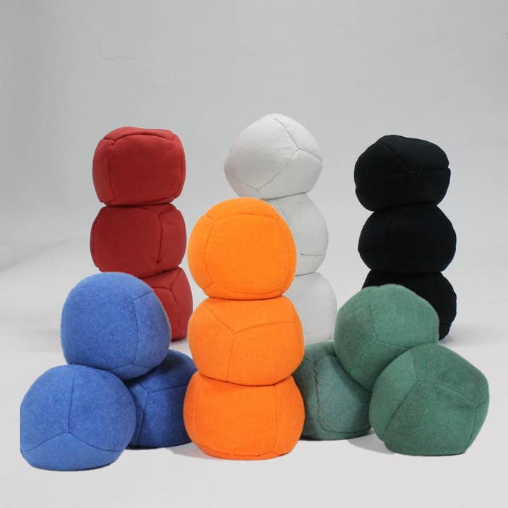 YoYo Sam - Wholesale Fidget toy – Kids - Zeekio Thud Juggling Ball Set - Lightweight 90g Beanbag Ball - Super Soft - Set of Three (3) Zeekio8