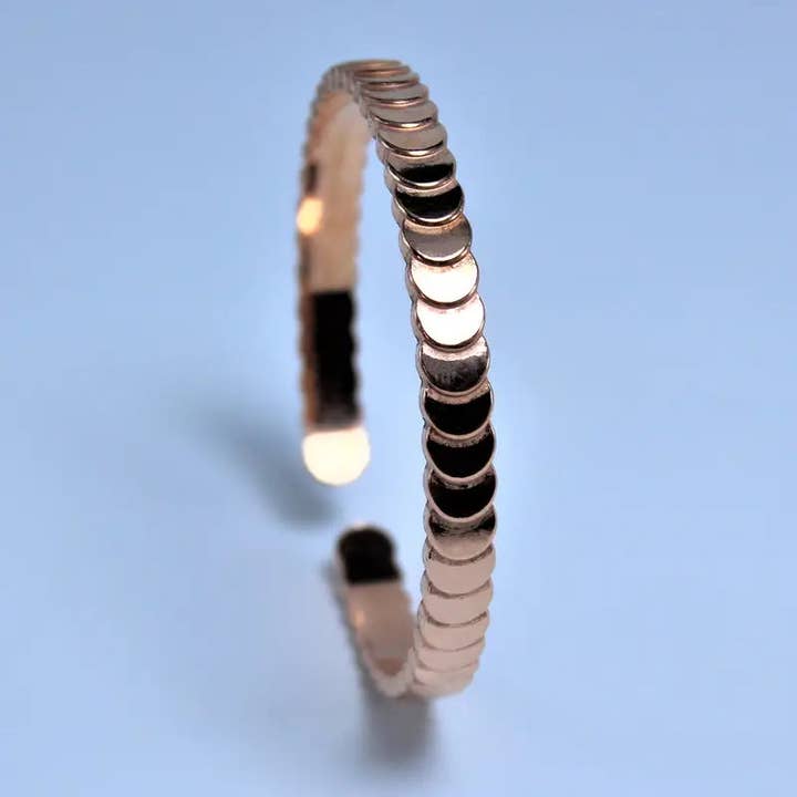 Huis Van Merken - Wholesale Cuff Bracelet - Elegant Copper Cuff Bangle – Boho Chic Pure Copper Wristlet for Women1