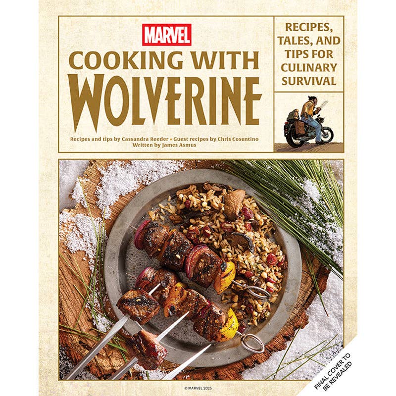 Insight Editions - #1 Pop Culture Publisher - Wholesale Cookbooks & Food - Marvel: Cooking with Wolverine (new Aug25!)0
