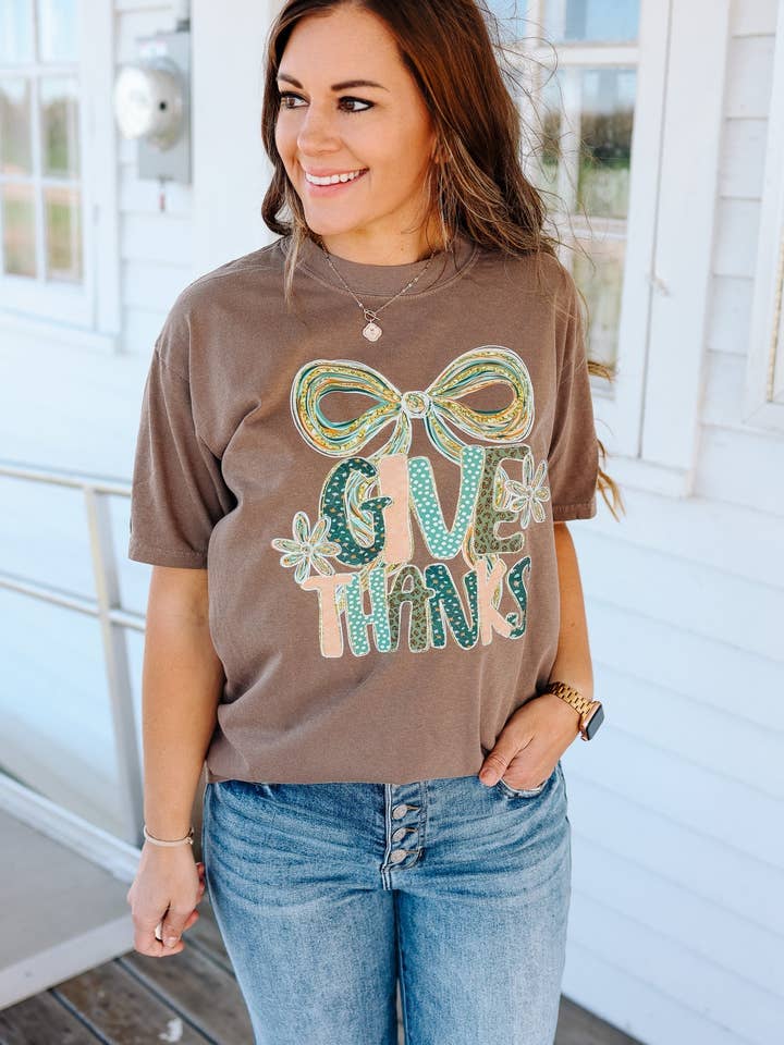 Emerlie Love - Wholesale Graphic Sweatshirt - Women's - Give Thanks Graphics - Multiple Styles