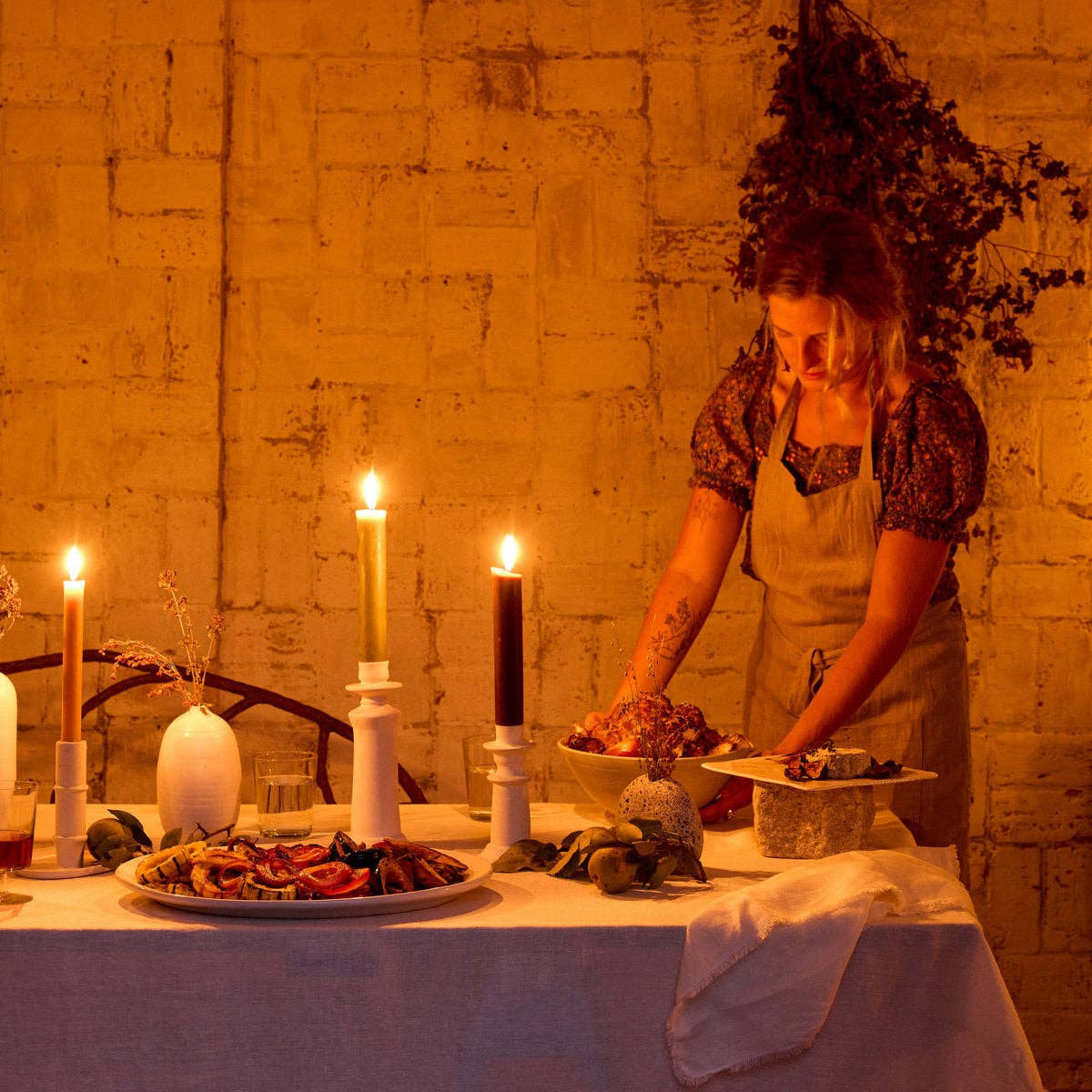 Bloomist - Wholesale Apron - Washed Linen Apron3