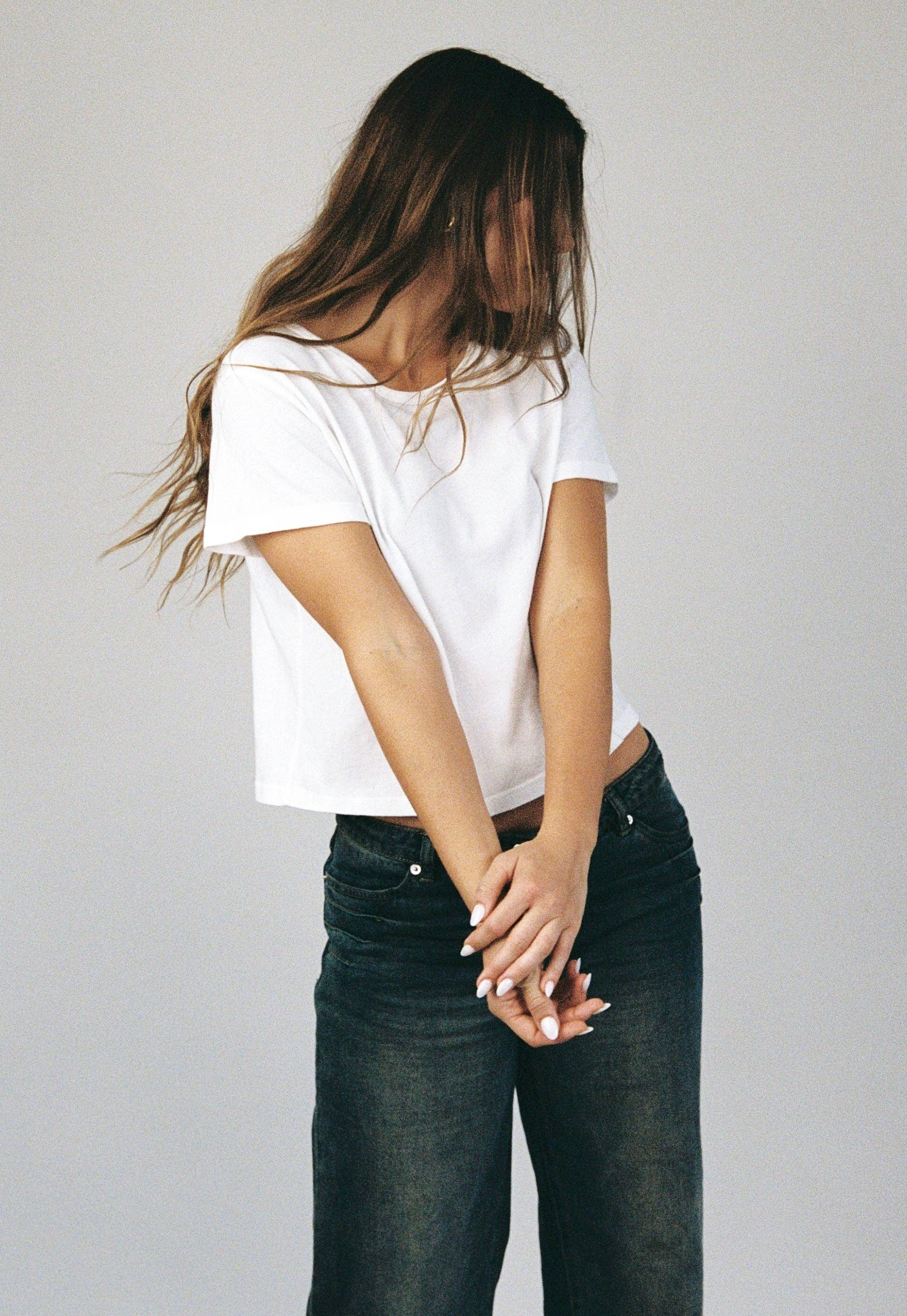 LA RELAXED - Wholesale T-Shirt - Women's - Laundered Jersey Tee8