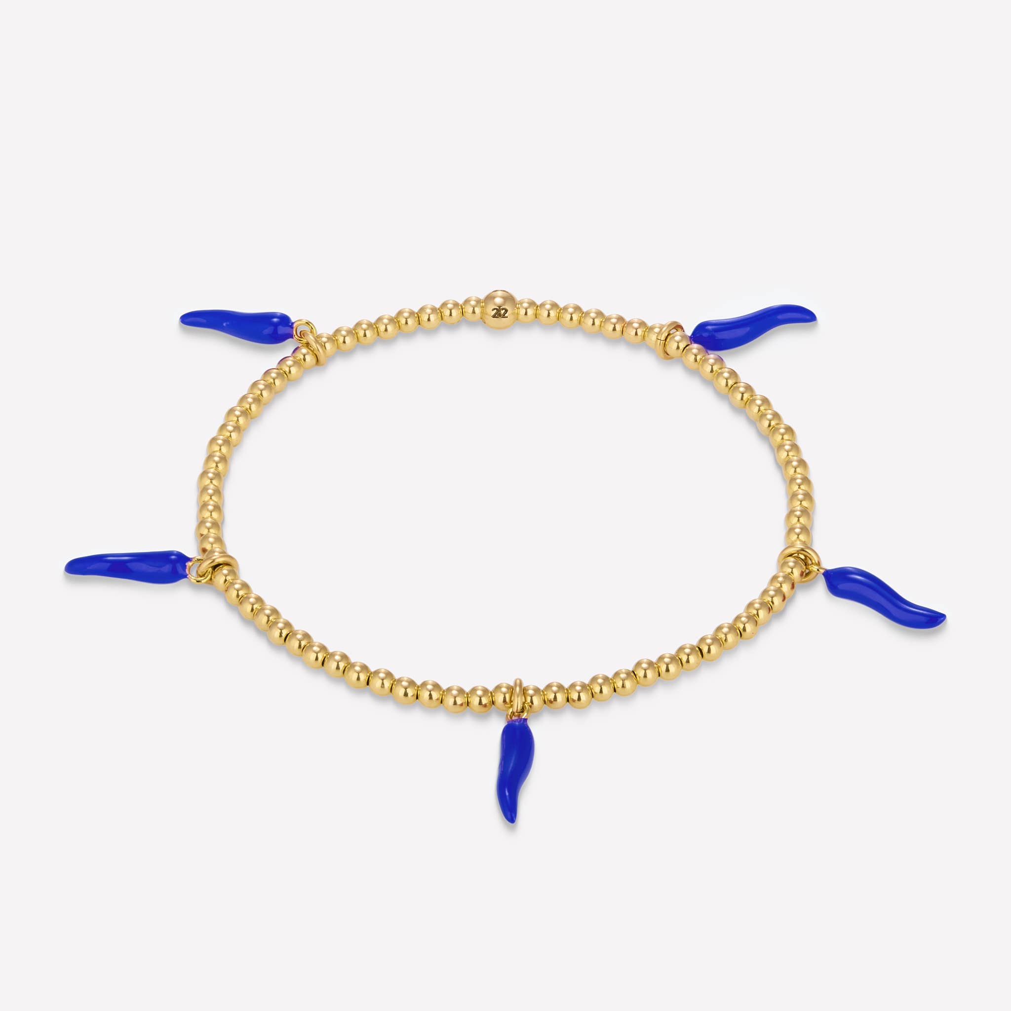 22 Jewelry - Wholesale Charm/Dangle Bracelet - CHILI BRACELET 2MM1