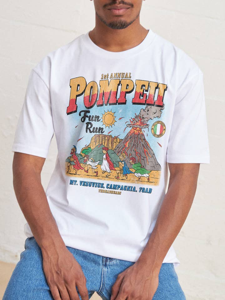 Threadheads - Wholesale Screen printed t-shirt – Men′s - Pompeii Fun Run T-Shirt0