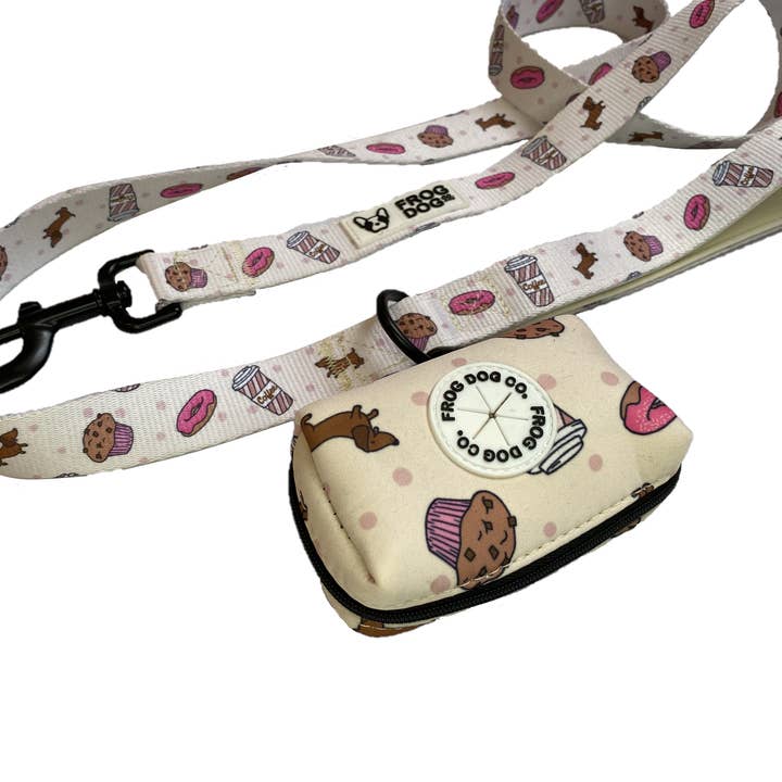 Dog Poo Bag and Treat Holder - Puppuccino for wholesale by FROG DOG CO.