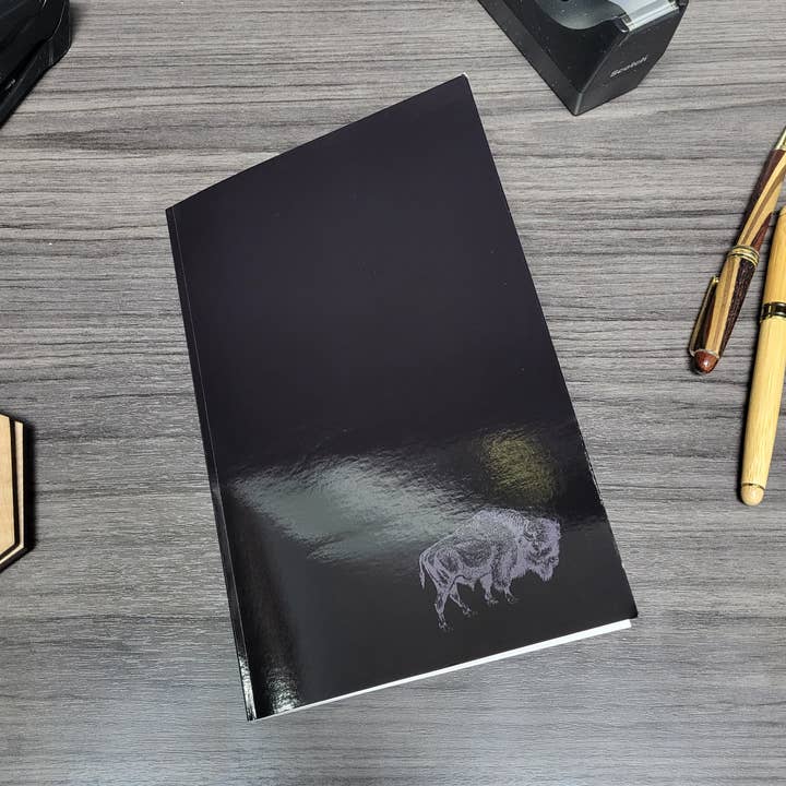 Journal Black on Black Buffalo pour la vente par Buffalo Design And Printing