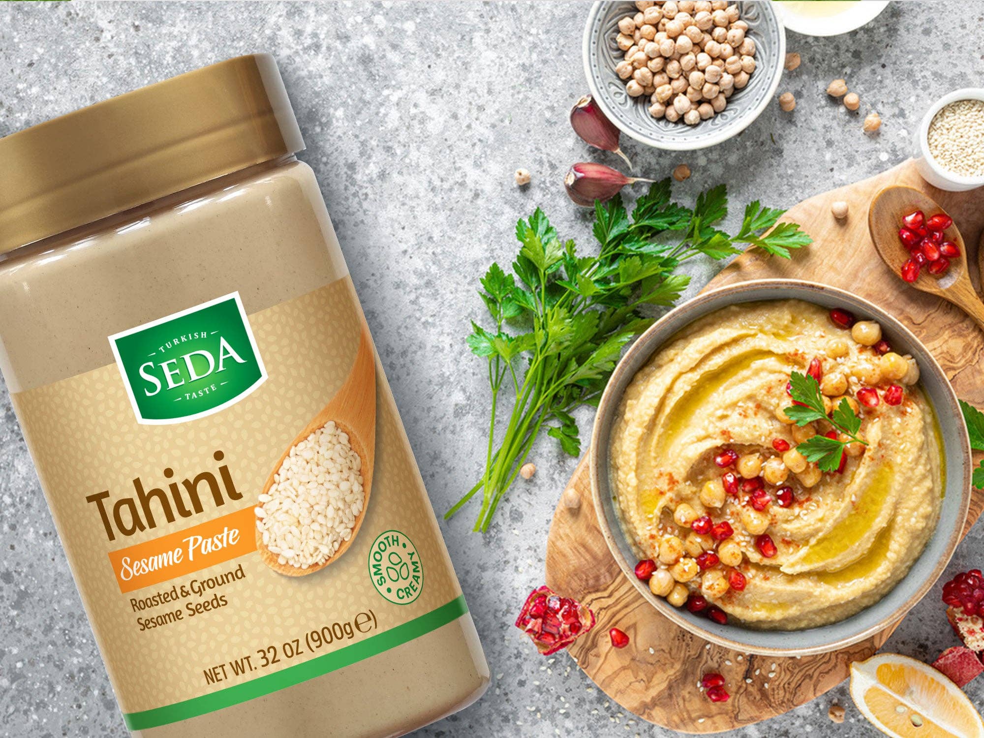 Mediterranean Food Depot – wholesale Sås – Seda Tahini sesampasta2