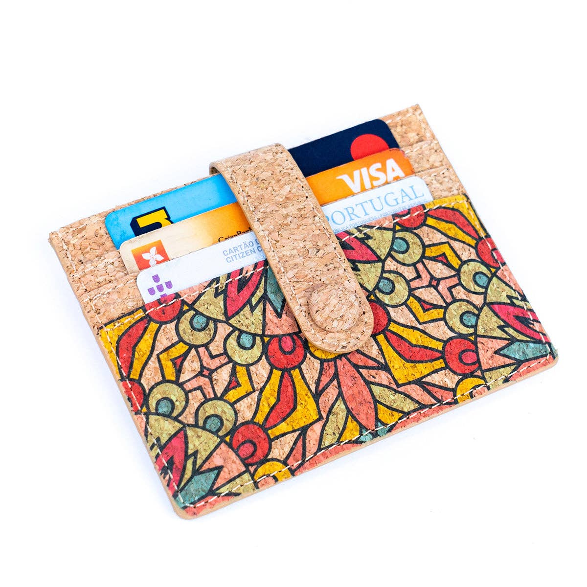 Meninas Bonitas Cork - Wholesale Wallet - Women's - Cork Card Wallets in Diverse Patterns BAG-230912