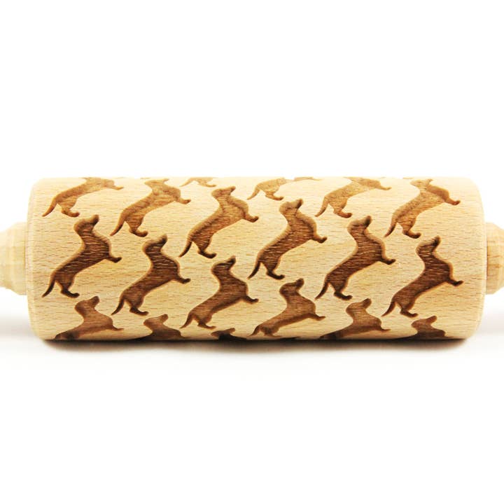 Dachshund Junior Rolling Pin for wholesale by Folkroll