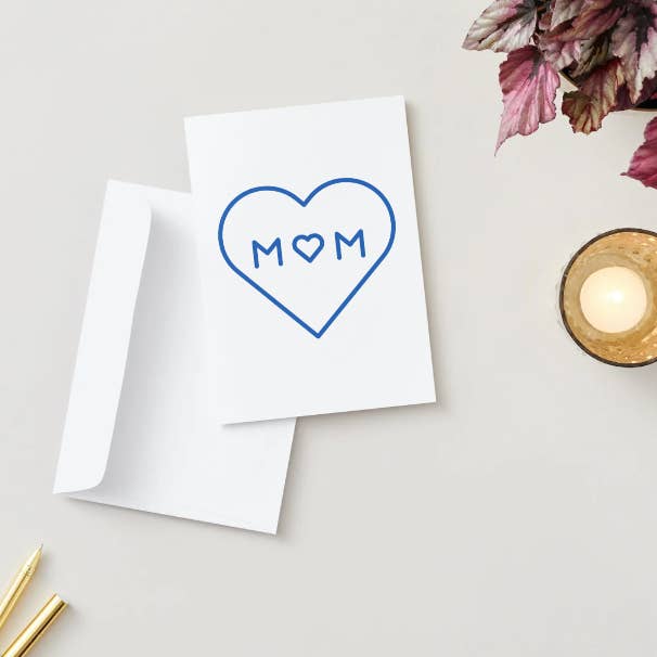 Funny Sports Mom Mother's Day Card, Loudest In Stands Greeting Card (5x7 Inch) for wholesale by Allison Kay Designs Co.